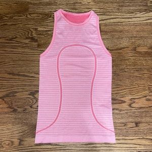 NWOT Lululemon Pink Racerback Tank Size 2